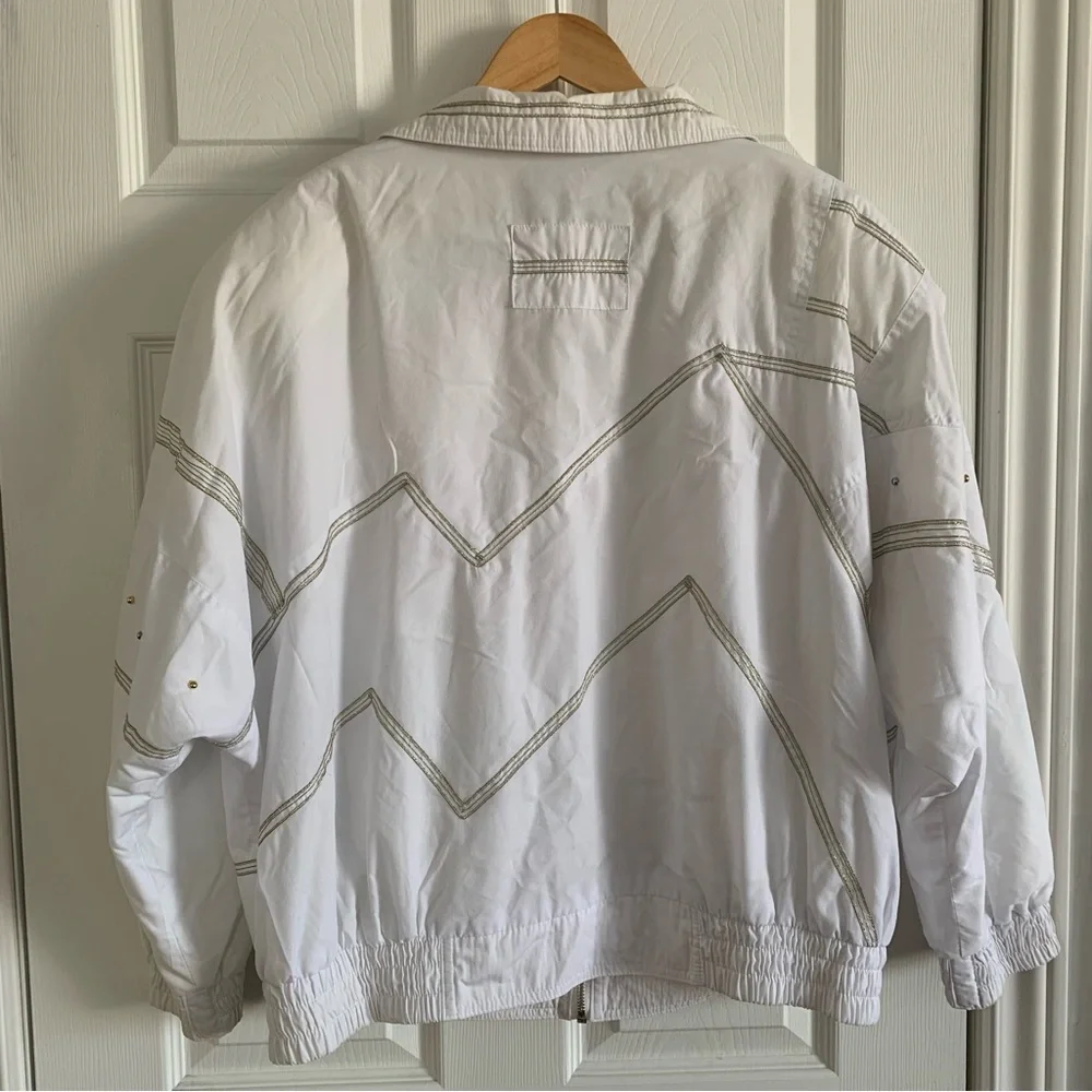 Vintage 80s Western Bomber Style Windbreaker Jacket - Picture 9 of 16